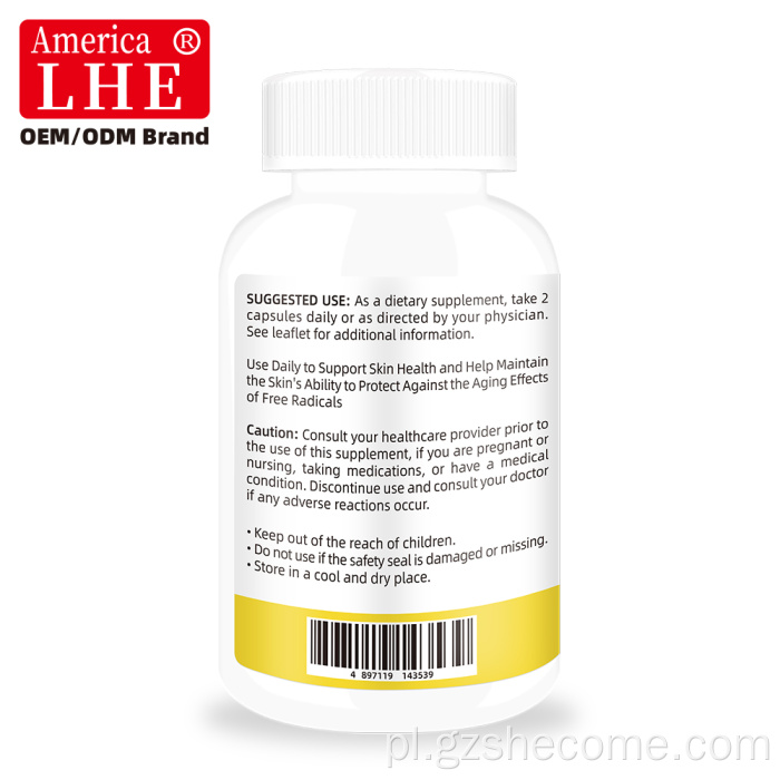 Shecome Advanced Capsules Nikotynamid Zdrowie skóry